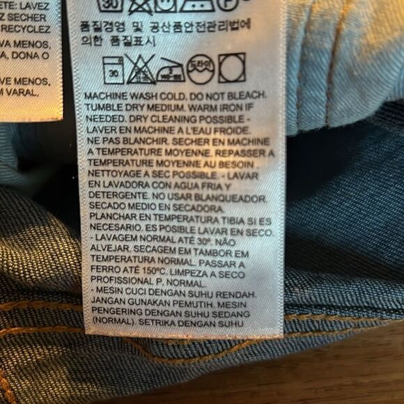 Levi’s 511 Jeans Medium wash with fading and whiskering 31 x 32 - Picture 10 of 12